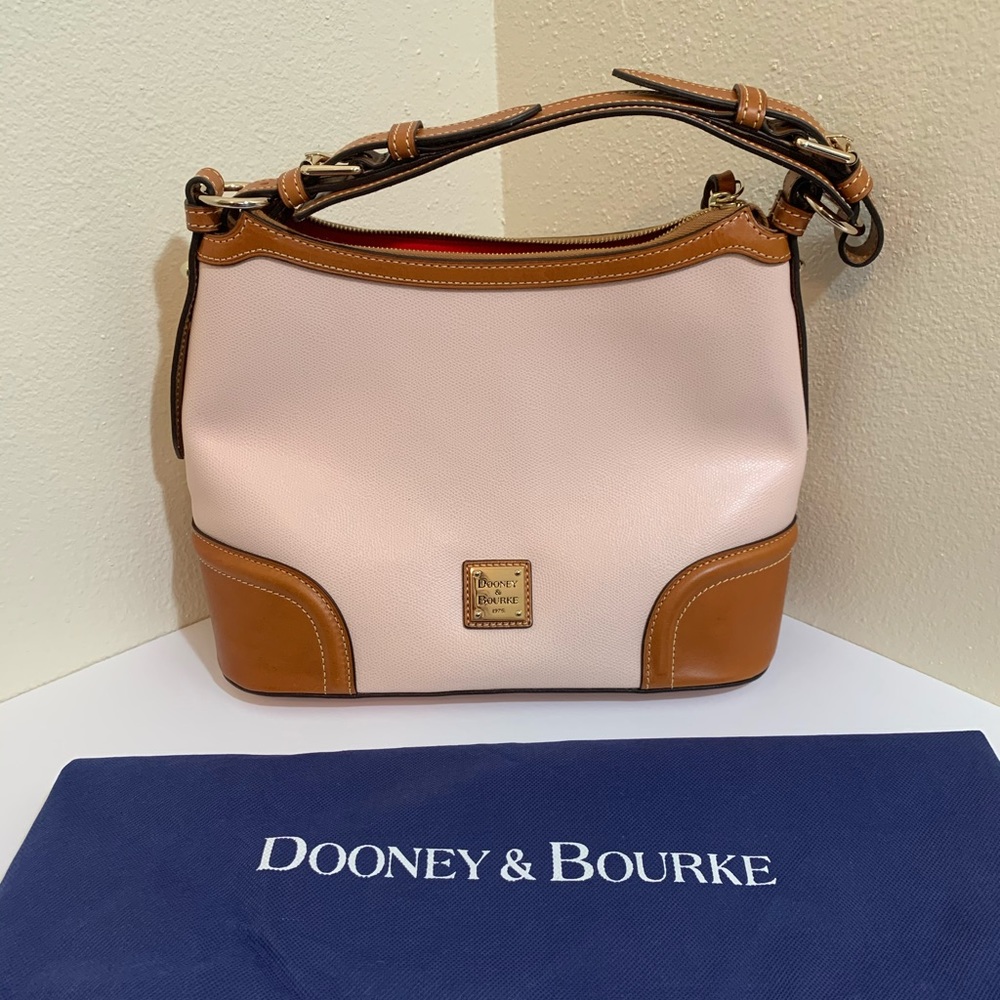 Dooney & Bourke light pink hobo bag